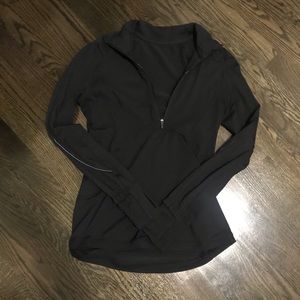 Lululemon Black 1/2 Zip Jacket